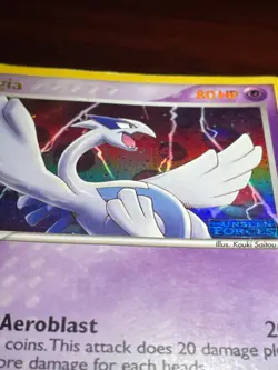 Lugia 29/115 Unseen Forces REVERSE HOLO STAMPED - HP - Pokemon Card TCG - CANADA - Image 2