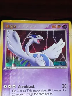 Lugia 29/115 Unseen Forces REVERSE HOLO STAMPED - HP - Pokemon Card TCG - CANADA - Image 3