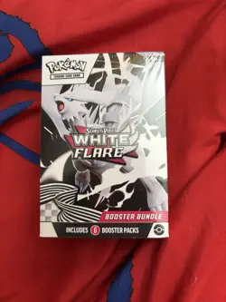 Pokemon TCG Scarlet Violet White Flare Booster Bundle 6 Packs Factory Sealed - Image 1