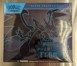 Pokemon TCG Mega Evolution Phantasmal Flames Elite Trainer Box - Image 1
