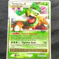 Pokemon Torterra LV.X DP09 Diamond & Pearl Promo Holo 2007 English TCG - Image 1