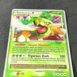 Pokemon Torterra LV.X DP09 Diamond & Pearl Promo Holo 2007 English TCG - Image 2