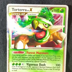 Pokemon Torterra LV.X DP09 Diamond & Pearl Promo Holo 2007 English TCG - Image 3