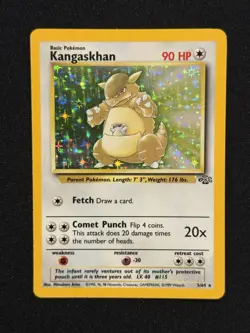 1999 Pokemon Jungle Kangaskhan 21/64 Holo - Image 1