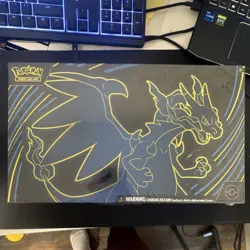 Pokemon TCG Mega Charizard X ex Ultra-Premium Collection Box Promo Sleeves - Image 1