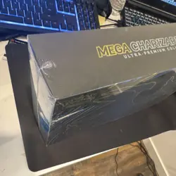 Pokemon TCG Mega Charizard X ex Ultra-Premium Collection Box Promo Sleeves - Image 3