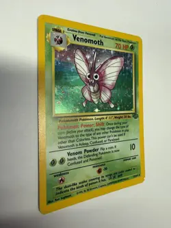 Venomoth ⭐ 13/64 Holo Rare Jungle 1999 Pokemon Damage - Image 2