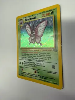 Venomoth ⭐ 13/64 Holo Rare Jungle 1999 Pokemon Damage - Image 4