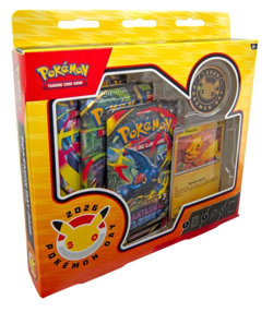 Sealed 2026 Pokemon Day Collection Box w/ Stamped Pikachu Promo & Coin. In Hand - Image 5
