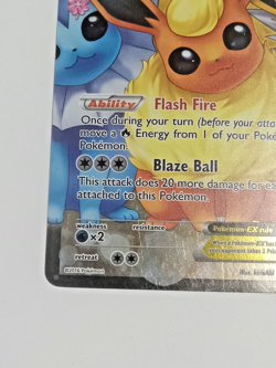 Pokemon Radiant Collection Flareon EX full Art Holo RC28/RC32 - Image 4