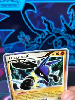Pokemon TCG - Lucario Lv.X - DP12 - Diamond and Pearl Black Star Promo - Holo - Image 5