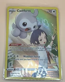Castform TG11/TG30 – Lost Origin Trainer Gallery Holo - Near Mint - Pokemon TCG - Image 3