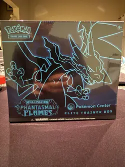 Pokemon TCG Phantasmal Flames Elite Trainer Box Pokemon Center ETB - Sealed!! - Image 1