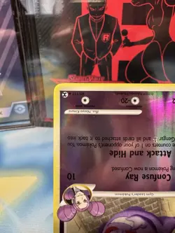 Pokemon Gengar GL RISING RIVALS SP REVERSE Holo Basic 70HP 40/111 2009 - Image 4