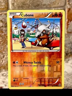 Pokemon TCG ~ Cubone Reverse Holo [XY: BREAKthrough 77/162] NIM - Image 2