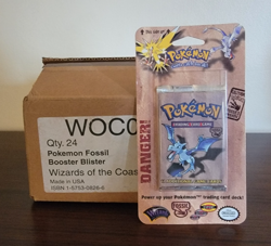 Pokemon Fossil Blister Booster Pack WOTC Factory Sealed Mint Each Artwork MINT - Image 5