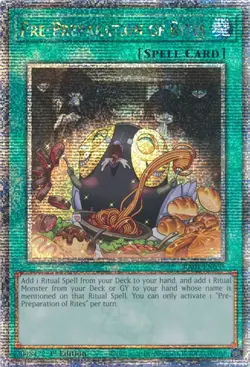 Pre-Preparation of Rites (Quarter Century Secret Rare)-Quarter Century Secret... - Image 1