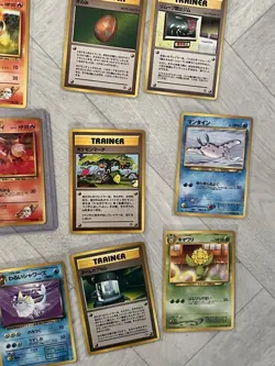 Job Lot Vintage Japanese Pokemon Cards Some Rare Uncommon And Common - Image 2