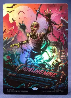 Howling Mine - FOIL MTG - Iron Maiden: Eddie Unchained - Secret Lair SLD - NM - Image 1