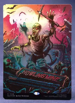 Howling Mine - FOIL MTG - Iron Maiden: Eddie Unchained - Secret Lair SLD - NM - Image 2