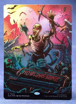 Howling Mine - FOIL MTG - Iron Maiden: Eddie Unchained - Secret Lair SLD - NM - Image 3