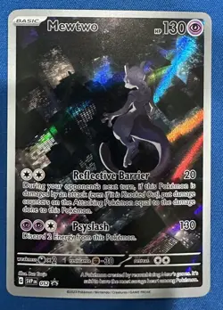 Pokemon TCG Mewtwo SVP 052 Scarlet Violet 151 Black Star Promo Card - Image 1