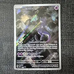 Pokemon TCG - Mewtwo SVP 052 Scarlet Violet Promo - CRIMP ERROR CARD - Image 1