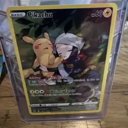 Pikachu - Illustration Rare - TG05/TG30 Pokemon Lost Origin Trainer Gallery - NM - Image 1