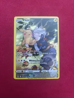 Pikachu TG05/TG30 Lost Origin Trainer Gallery Illustration Rare Pokemon Card NM - Image 1