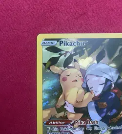 Pikachu TG05/TG30 Lost Origin Trainer Gallery Illustration Rare Pokemon Card NM - Image 2
