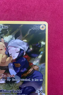Pikachu TG05/TG30 Lost Origin Trainer Gallery Illustration Rare Pokemon Card NM - Image 3
