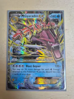 M Gyarados EX 🌊 27/122 Holo | XY BREAKpoint | MP Pokemon TCG - Image 1