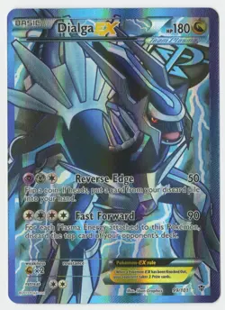 Pokemon - Dialga EX (Black & White: Plasma Blast holo full art card - 99/101) - Image 1