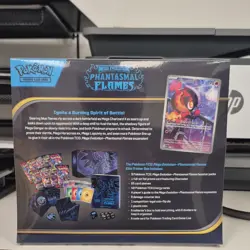 Pokemon Mega Evolution Phantasmal Flames Elite Trainer Box Booster Promo Card - Image 2