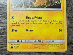 POKEMON CARD HOLO PIKACHU SM234 BLACK STAR PROMO 2019 LP-NM - Image 3