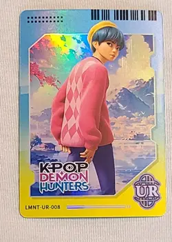 KPop Demon Hunters Exquisite Collection Card - Saja Boys, Baby UR #008 HOLO - Image 1
