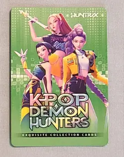 KPop Demon Hunters Exquisite Collection Card - Saja Boys, Baby UR #008 HOLO - Image 2