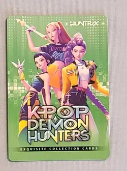 NEW! KPop Demon Hunters Exquisite Collection Card - Rumi - UR Rarity #009 HOLO - Image 2