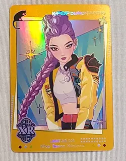NEW! KPop Demon Hunters Exquisite Collection Card - Rumi - XR Rarity #004 Holo - Image 1