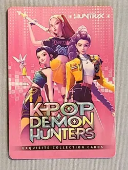 NEW! KPop Demon Hunters Exquisite Collection Card - Rumi - XR Rarity #004 Holo - Image 2
