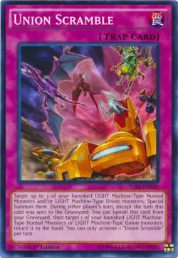 Union Scramble - SDKS-EN030 - Common - 1st Edition Near Mint Yugioh Card - Image 1