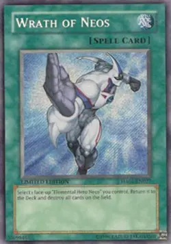 Wrath of Neos - HA01-EN027 - Secret Rare - Limited Near Mint Yugioh Card - Image 1