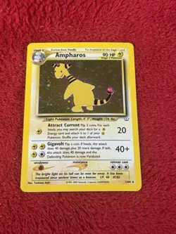 Ampharos 01/64 Neo Revelation Holo Wotc Pokemon Card Lp - Image 1