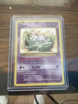 Pokemon TCG XY Evolutions Mew Holo Rare Card 53/108 NM/Mint Condition - Image 1