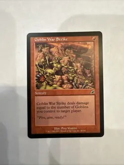 Goblin War Strike Scourge Regular MTG Magic The Gathering Vintage Card 96/143 - Image 1