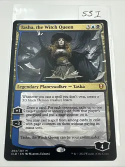 Tasha, the Witch Queen #294 (NM) Baldur's Gate CLB Magic MTG - Image 2