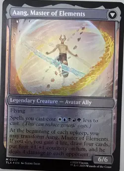 MTG 🔥 Avatar Aang Five-Color Commander Deck | High-Power | Spellslinger Control - Image 2