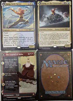 MTG 🔥 Avatar Aang Five-Color Commander Deck | High-Power | Spellslinger Control - Image 3