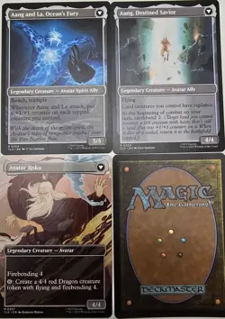 MTG 🔥 Avatar Aang Five-Color Commander Deck | High-Power | Spellslinger Control - Image 4