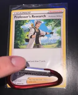 Professors Research SWSH178 Black Star Promo Pokemon go code Rare year 2021 Nm - Image 2